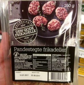Pandestegte Frikadeller Den Gode Frikadelle