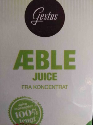 front da.4.400 12.jpg Gestus Æblejuice flaske