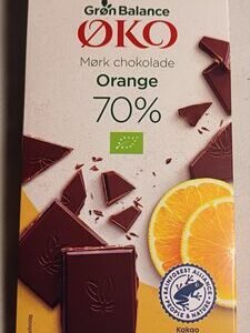 GB Mørk 70% Orange Øko