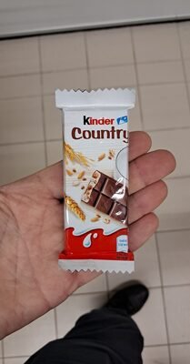 front de.141.400.jpg Kinder Country chokoladebar med mælk og korn 23,5g