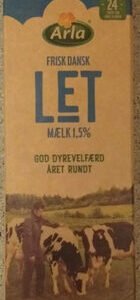 Arla Letmælk 1 l