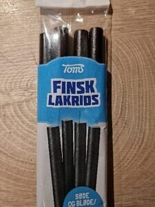 Go’e Stænger Finsk Lakrid fra Toms 4 stk.