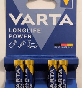 Varta Longlife Power AAA 4 stk.