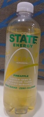 front en.3.400 69.jpg State Pineapple Zero drikke fra Den Lille Butik