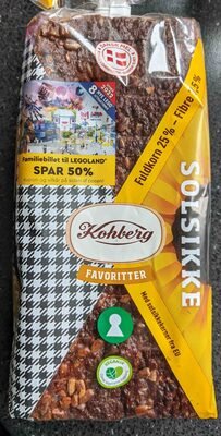 front en.3.400 98.jpg Solsikke Rugbrød Mellem brød