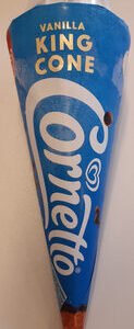 Cornetto King Cone Vanill 260 ml