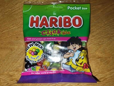 front en.6.400 10.jpg Haribo Click Mix konfekture fra Haribo