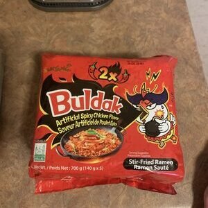 Buldak Spicy Chicken 5-pak