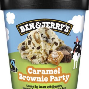 B&J Caramel Brownie Party