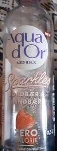 Aqua Sparkles Jordbær Hindbær