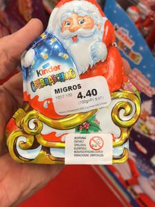 Kinder Surprise Santa