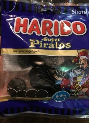 front fr.4.400 2.jpg Haribo Super Piratos gummibjerg sødt konfekture
