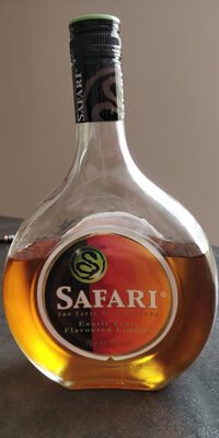 front fr.5.400 3.jpg Safari Likør 20% spiritus flaske