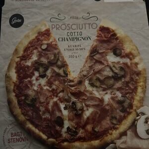 Gestus pizza skinke & champignon
