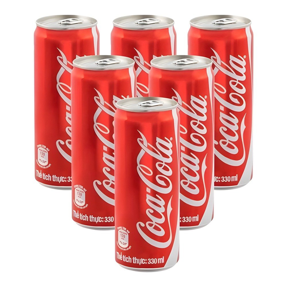 Coca-Cola 33 cl dåse 6-pak