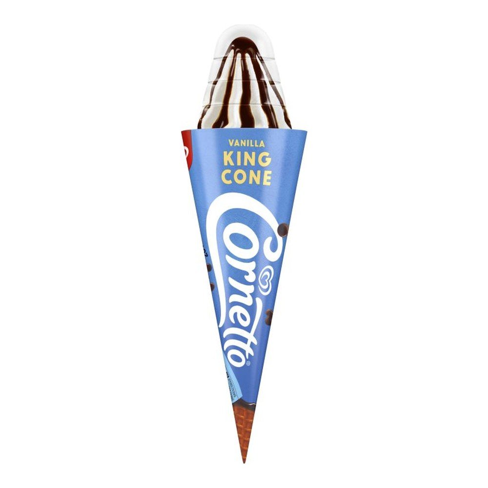 Cornetto King Cone Vanill 260 ml
