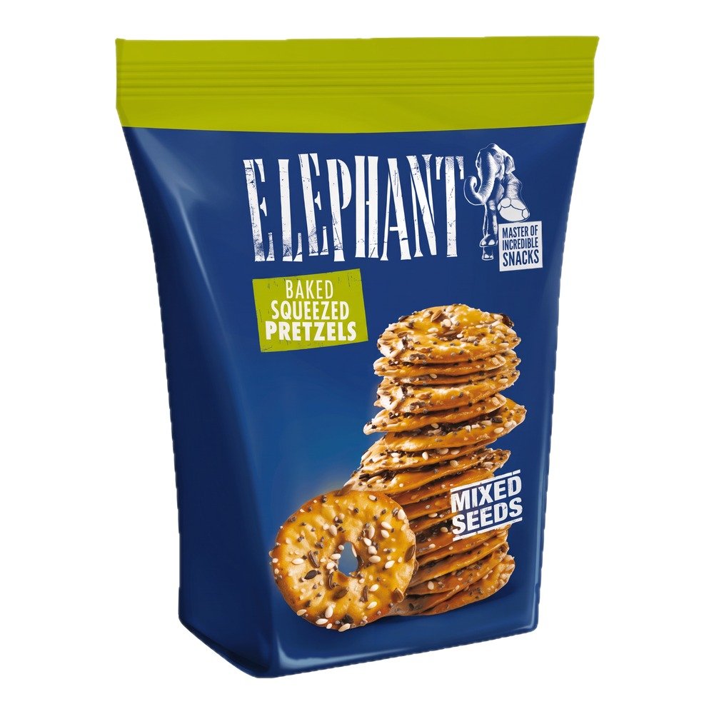 Elephant Pretzel Mixet Frø