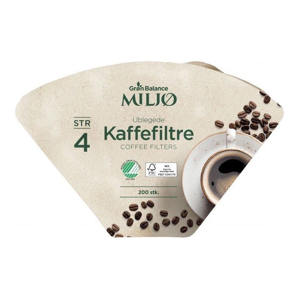 GB Kaffefilter Brun Nr. 4