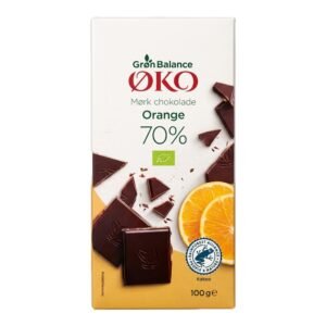 GB Mørk 70 % Orange Øko