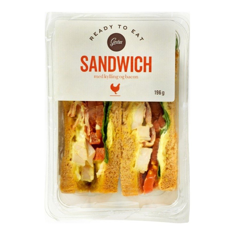 Gestus Sandwich Kylling & Bacon