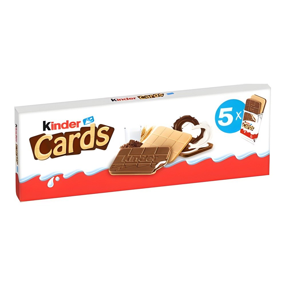 Kinder Cards Kiks 5 pak 128 g