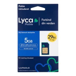 Lycamobile startpak 29 kr