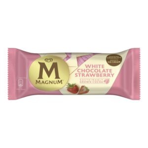 Magnum White Choco Straw