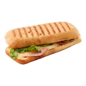 Panini med skinke og ost