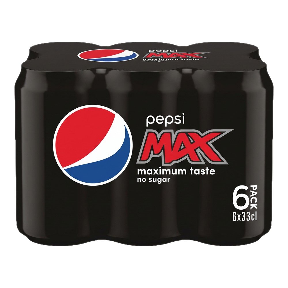 Pepsi Max 6 stk. 33 cl