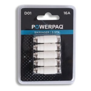 Powerpaq Sikring 16A 250V