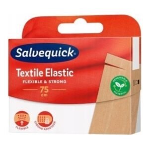 Salvequick Textile Elastic plaster 75 cm