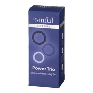 Sinful Pleasure Power Trio Silicone Ring Set