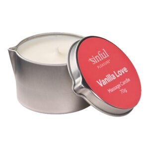 Sinful Pleasure Vanilla Love Massage Candle 70 g