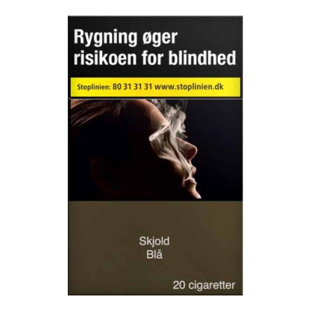 Skjold Blå King Size hård pakke