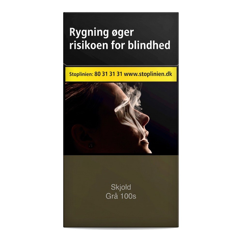 Skjold Grå 100 hård pakke