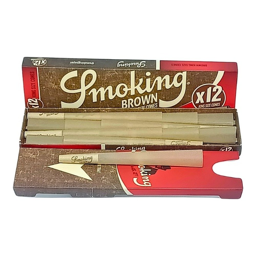 Smoking Cones Brown X12