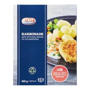 Steff Houlberg Karbonade med stuvede ærter og gulerødder 450 g