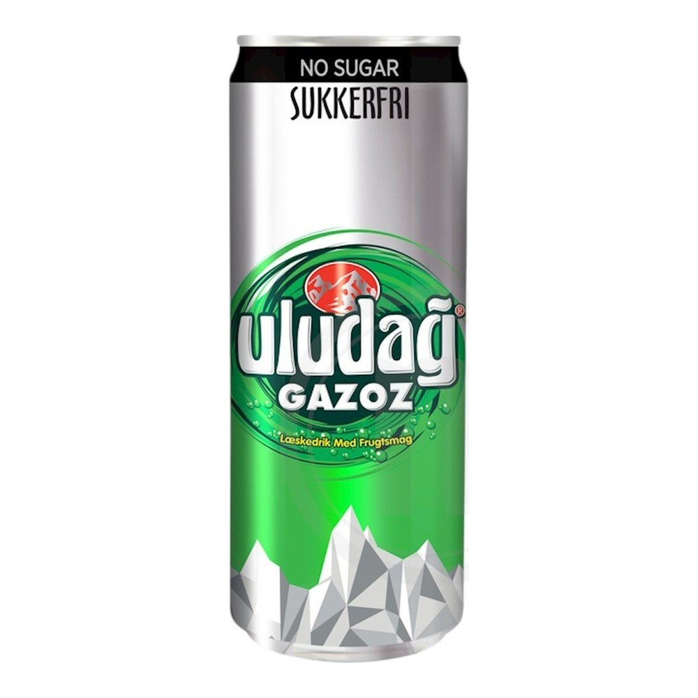 Uludag Gazoz Frugtsmag Sukkerfri
