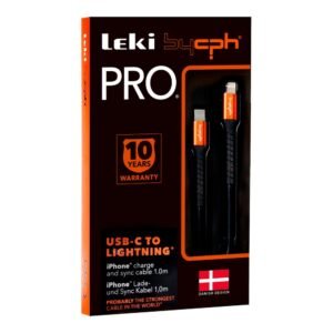 USB-C-Lightning ladekabel