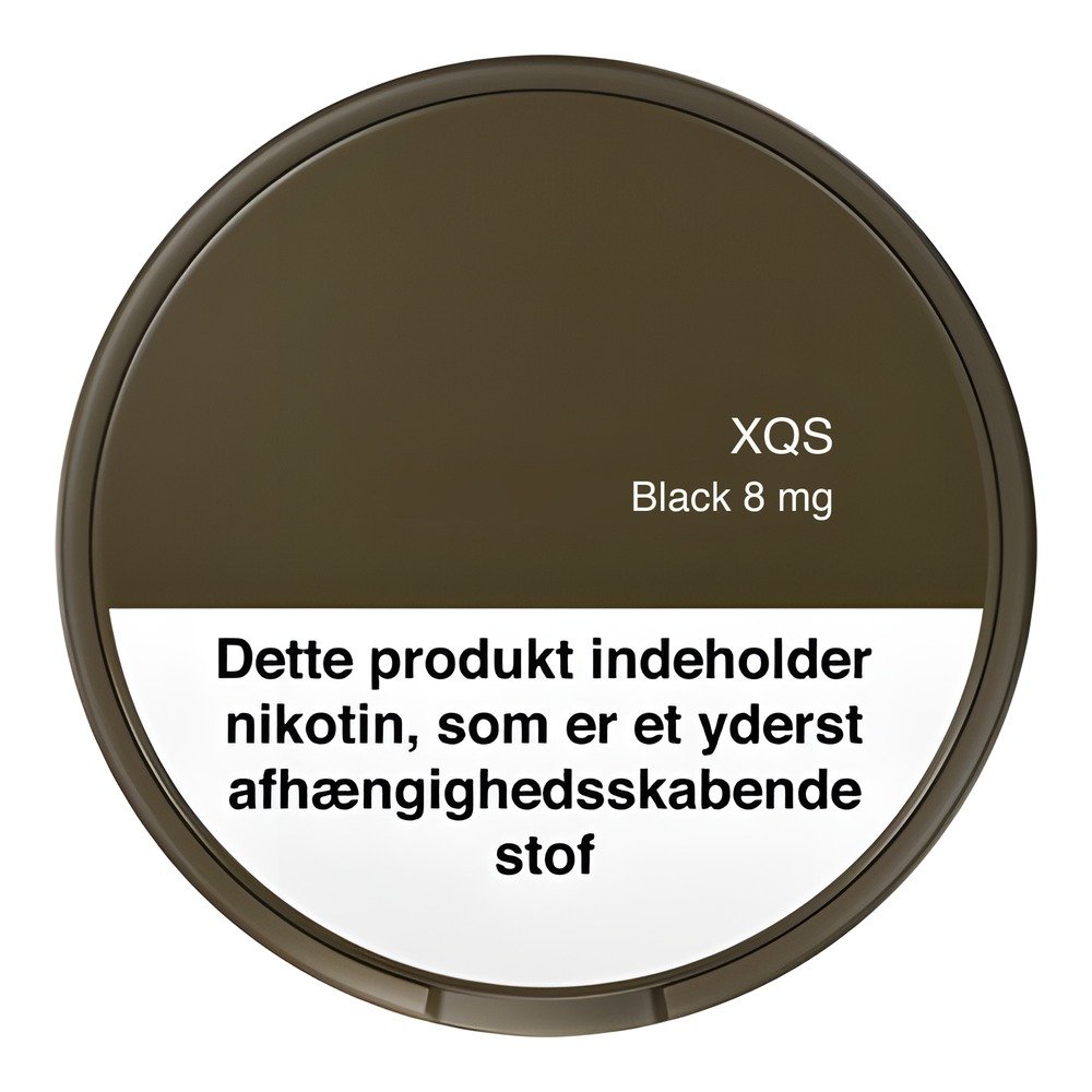 XQS Black 8 mg
