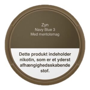 Zyn Navy Blue 3 med mint